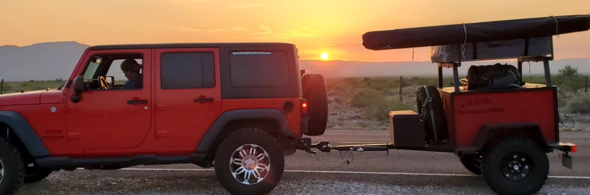 Southwest Adventure Trailer at a scenic campsite